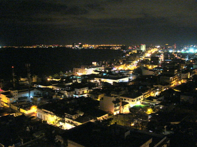 Puerto Vallarta at Night.